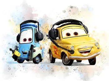 Disney Plátno, Maľovanie, Klasické, Moderné Animácie Pixar Auto Plagát a Vytlačí Wall Art Obraz pre Deti Obývacia Izba Domova - Obrázok 2  