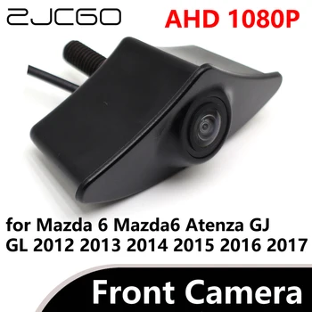 ZJCGO AHD 1080P 170° Nevidiacich Oblasti Fisheye Objektív Auto Predná Kamera pre Mazda 6 Mazda6 Atenza GJ GL 2012 2013 2014 2015 2016 2017 - Obrázok 1  