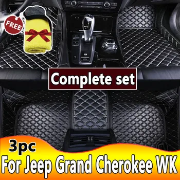 Auto Rohože Na Jeep Grand Cherokee WK 2005~2010 Koberec Odolné Kožené Mat Ochranný Koberec Anti Špinavé Nohy Pad Auto Príslušenstvo - Obrázok 1  