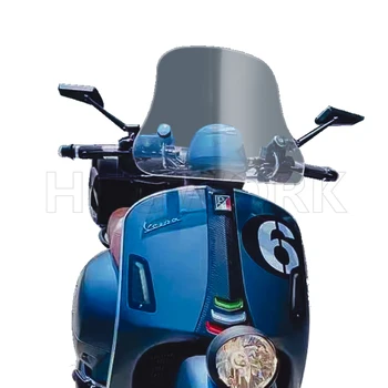 Motocyklové Príslušenstvo Hd Sklo Transparentné Pamätník Limited Edition pre Piaggio Vespa Gtv6 - Obrázok 2  