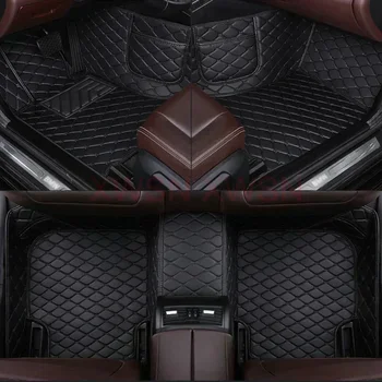 Prispôsobený Štýl 3D Auto Podlahové Rohože pre Volkswagen Vw Tiguan 2017-2023 Touareg 2019-2023 11-18 Interiérové Doplnky Telefón do Vrecka - Obrázok 1  