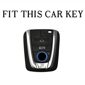 Auto Kľúč, Kryt puzdro Pre BMW I3 I8 Série Držiteľ karty Shell Styling Tlačidlo Shell Ochrany keychain Príslušenstvo - Obrázok 2  
