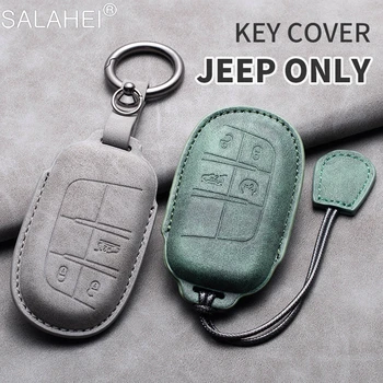 Auto Kľúč, Kryt Prípade Chránič Shell Fob Pre Jeep Renegade 2014 2015 Kompas Grand Cherokee WK2 KL BU MP Keychain Auto Príslušenstvo - Obrázok 1  