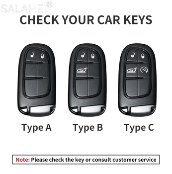 Auto Kľúč, Kryt Prípade Chránič Shell Fob Pre Jeep Renegade 2014 2015 Kompas Grand Cherokee WK2 KL BU MP Keychain Auto Príslušenstvo - Obrázok 2  