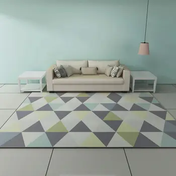 W4983 Moderný minimalistický koberec, domáce spálni koberec - Obrázok 2  