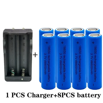 Pôvodné 18650 batérie 66600mah 3,7 V 18650 lítiové dobíjacie batérie pre flash batérie hračky/nabíjanie pomocou nabíjačky - Obrázok 2  