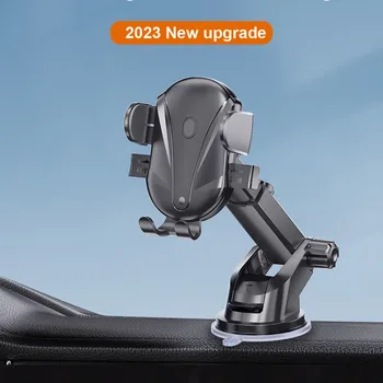 Telefón Držiak Do Vozidla Jednoduchá Inštalácia 360 Stupňov Otočná 2023 Nový Upgrade Podporuje Xiao Huawei Samsung - Obrázok 1  