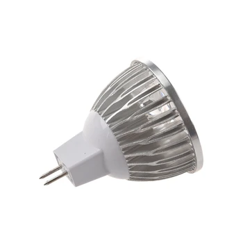 4X, 4 X 1W GU5.3 12V MR16 Teplé Biele Svetlo LED Žiarovka Pozornosti - Obrázok 2  