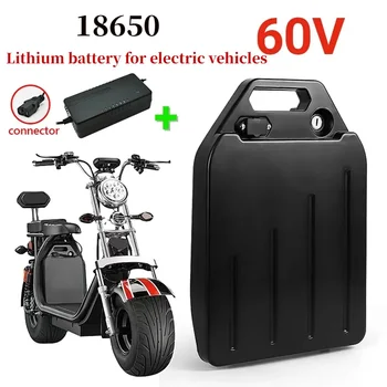 Nové Citycoco Elektrický Skúter Batérie 60V 20Ah-100Ah pre 250W~1500W Motocykel/požičovňa Nepremokavé LithiumBattery + 67.2 V Nabíjačke - Obrázok 1  