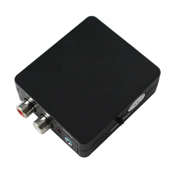 Digitálneho na Analógový Audio Dekodér Konvertor, Koaxiálny/Optický Toslink SPDIF Stereo 3,5 mm Jack alebo L/R RCA Audio podpora DTS ,PCM - Obrázok 2  
