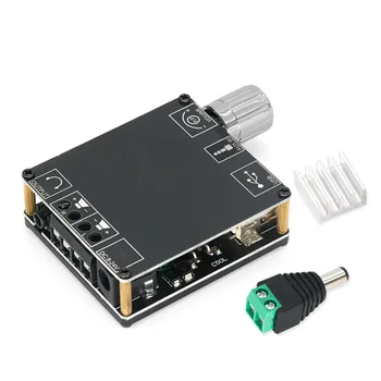 1~8PCS 50Wx2 5.0 Bezdrôtové Audio Digitálny zosilňovač Stereo rada Amp Amplificador 3,5 MM USB APP C50L - Obrázok 2  