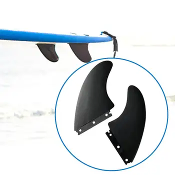 2x Univerzálny Surf Plutvy, Surfovať Odolné Surfovanie Fin Nahradenie Fin pre Vodné športy, Čln, Surf Paddleboard Príslušenstvo - Obrázok 1  
