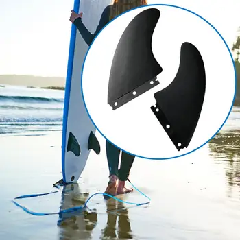2x Univerzálny Surf Plutvy, Surfovať Odolné Surfovanie Fin Nahradenie Fin pre Vodné športy, Čln, Surf Paddleboard Príslušenstvo - Obrázok 2  