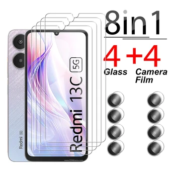 8in1 Pre Xiao redmi 13C 5G Anti-scratch screen protector redmi13c redmy 13c 13 c c13 readmi13c 6.74 palcov Objektív Fotoaparátu flim - Obrázok 1  