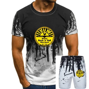 Slnko Záznamu T-Shirt Mens Tee Veľkosti S - 3XL Ventilátor Darček Nové Od NÁS Bavlna Klasické Jedinečný Topy Tee Tričko - Obrázok 1  