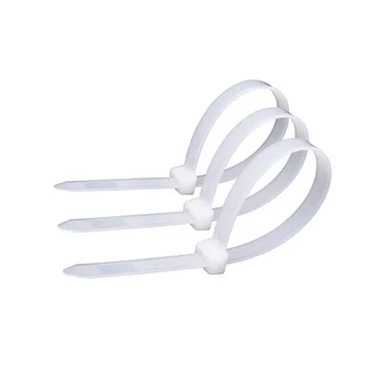5*150-8*500 Nylon Kábel Kravatu Plastové Biele Self-Locking Kábel Kravatu Záväzné Lano Vysoká Pevnosť Pevná Pás Kábel Kravatu - Obrázok 2  