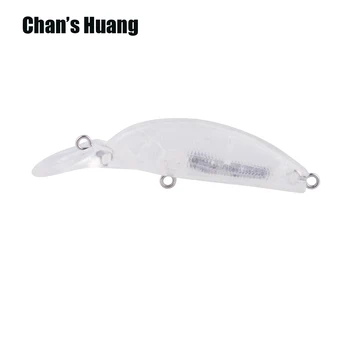 Chan Huang 20PCS 5cm 2.3 g Mini Minnow Nevyfarbené ABS Jasné, Plastové Jerkbait Hrkálky Umelé Potopenie Návnadu Ťažké Riešiť Orgány - Obrázok 1  