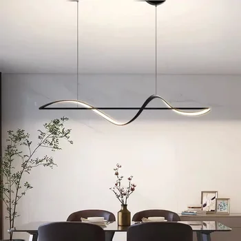 Moderné LED Prívesok Svetlo Pre bývanie, Jedálne, Spálne, Hotelové Haly Stropný Luster Domova Vnútorné Osvetlenie Zariadenie Lesk - Obrázok 1  