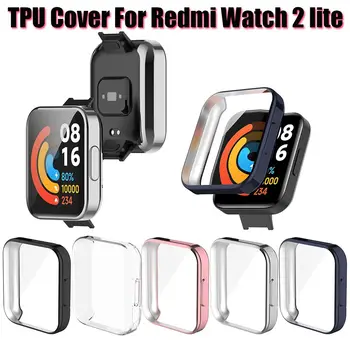 TPU Chránič puzdro pre Xiao Redmi Sledovať 2 Lite Smartwatch Pokovovanie Ochranný plášť Rám Príslušenstvo - Obrázok 1  
