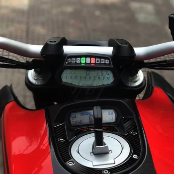 3D Carbon Vzhľad Motocykla Palivo Spp Kompatibilné Tank Pad Prípade pre Ducati Diavel Modely - Obrázok 1  