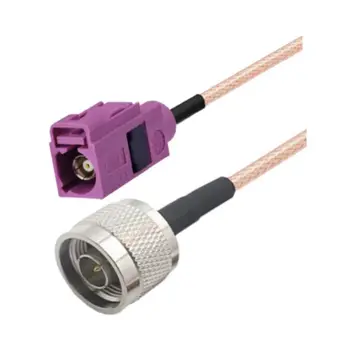 RG316 FAKRA samica N mužského predlžovací kábel GSM 3g, 4g lte anténu konektor pre kábel - Obrázok 1  
