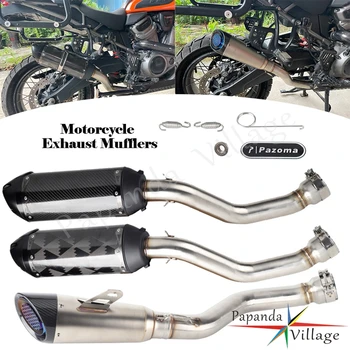 3 Štýl Upravený Motocykel Výfukového Potrubia Plný Muffller Systém Pre Harley Pan Amerike 1250 RA1250S RA1250 2021-2023 Príslušenstvo - Obrázok 1  