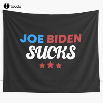 Nové Joe Biden Hovno Zábavné Anti-Biden Voľbách Politické Gobelín Žltá Gobelín Deka Gobelín, Spálne, Prehoz Cez Posteľ Dekorácie - Obrázok 1  