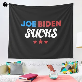 Nové Joe Biden Hovno Zábavné Anti-Biden Voľbách Politické Gobelín Žltá Gobelín Deka Gobelín, Spálne, Prehoz Cez Posteľ Dekorácie - Obrázok 2  