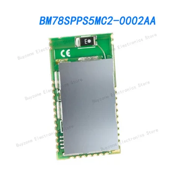 BM78SPPS5MC2-0002AA Bluetooth v5.0 Duálny Režim Vysielača Modul 2,4 GHz, Integrované, Čip, Povrchová Montáž - Obrázok 1  