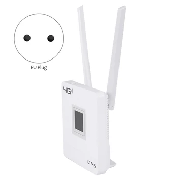 3G, 4G LTE, Wifi Router 150Mbps Prenosný Hotspot Odomknutý Bezdrôtových CPE Router so Sim Kartu WAN/LAN Port, Plug EÚ - Obrázok 2  