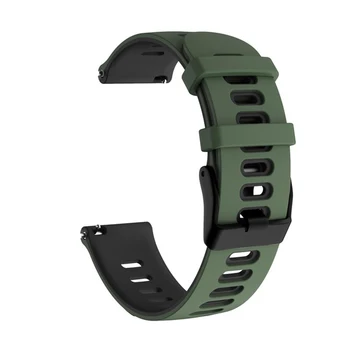 22 mm Silikónové Hodinky Remienok Watchband pre Garmin Venu 3 2/Vivoactive 4/Aktívne/Predchodcu 965 745 Inteligentný Náramok Náramok Band - Obrázok 2  