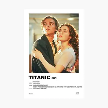 Titanic 1997 Alternatívne Filmový Plagát Plagát Sitcker pre Obývacia Izba Roztomilý Notebook Anime Umenie Stenu Nárazníka Batožiny Kreslených - Obrázok 1  