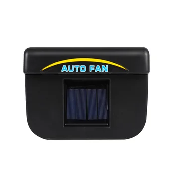 Auto Ventilátor Solárne Okno Slnko Poháňané Auto Auto Air Vent Systém Chladenia, Výfukového Chladnejšie Vetranie Ventilátor - Obrázok 1  