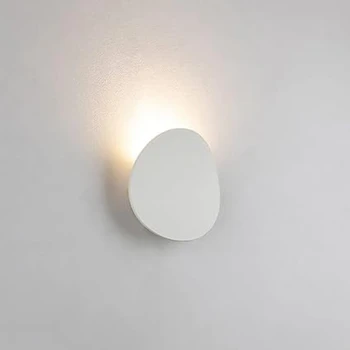 Nástenné Svietidlo Moderného Kolo Jednoduché Spálňa, Nočné Lampy, Nordic Osobnosti Obývacia Izba Chodba Uličkou - Obrázok 2  