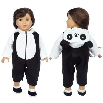 Teplé Panda Obleku sa hodí pre Americké dievča 18