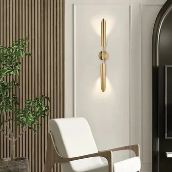 Nordic Dizajn LED Nástenné Lampy, Svetlá, Zrkadlo Svetlo sa Vzťahujú na Stenu pre Obývacia Izba, Schodisko Podkrovie Nočný Stolík Home Decor Vnútorné Osvetlenie - Obrázok 1  
