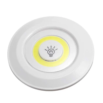 1~5 KS Smart Wireless Led Svetlo Kuchyni Pod Nábytok Stmievateľné Žiarivky, Spálne, Skrine, Osvetlenie, Kruhové s Diaľkovým ovládaním LED - Obrázok 2  