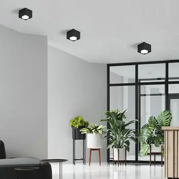 Strop Námestie Downlight Vymeniteľné GX53 LED Bodové Svetlo S Obývacej Izby, Spálne, Balkón - Obrázok 2  