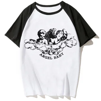 Y2k tričko ženy Y2K t-shirts dievča, Japonská oblečenie - Obrázok 2  