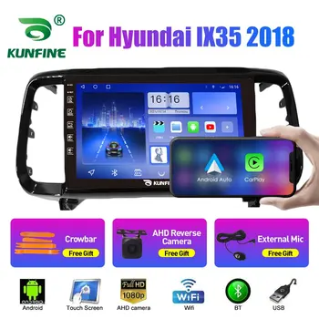 10.33 Palcový autorádia Pre Hyundai IX35 2018 2Din Android Octa-Core Auto Stereo DVD Prehrávač, GPS Navigáciu QLED Obrazovke Carplay - Obrázok 2  