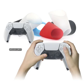 Pre PS5 Radič Grip Anti-Slip Silicone Ochranca Hra Tlačítkový Ovládač Gumový Chránič Pre PS5 Radič Hry Príslušenstvo - Obrázok 2  