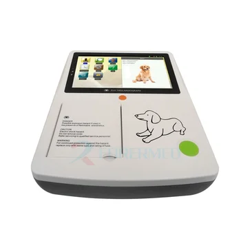 Veterinárne Nemocnice, Kliniky Zvierat 3 Kanálové Digitálne Elektrokardiogram Stroj Ovp EKG Stroj S Výkladom - Obrázok 1  