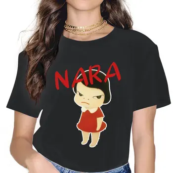 Lacma Základné dámske Tričko Yoshitomo Nara Úžasné Tričká Krátky Rukáv Crewneck-T-Shirt 100% Bavlna 4XL 5XL Oblečenie - Obrázok 1  
