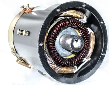 48V DC Motor XQT-4HV 4.0 kW Motor Snímač Rýchlosti - Obrázok 2  