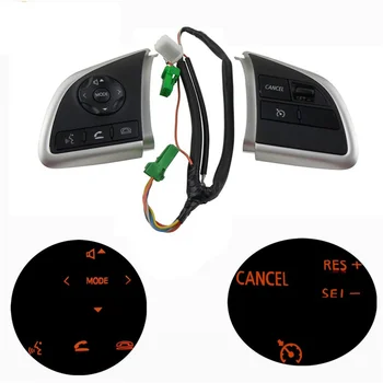 Auto Volant, Navigačný Prepínač pre Mitsubishi L200 Media Player Spínača 8616A076 8602A134 8602A088 8616A037 - Obrázok 2  