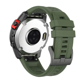26 20 22 MM Silikónové QuickFit Watchband Popruh Pre Garmin Fenix 7X 7 7 6X 6 6S Pro 5 5X Plus Epix 2 Smartwatch Náramok Náramok - Obrázok 2  