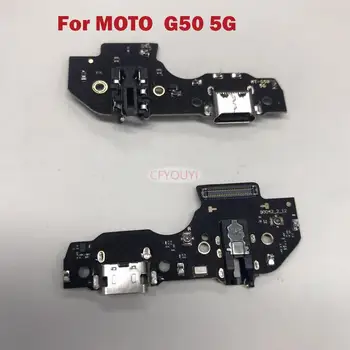 NOVÉ Pre Motorola Moto G50 / G50 5G / G200 / G60S / G60 Napájania USB Nabíjanie Port Dock Konektor Nabíjania Rada Flex Kábel - Obrázok 1  