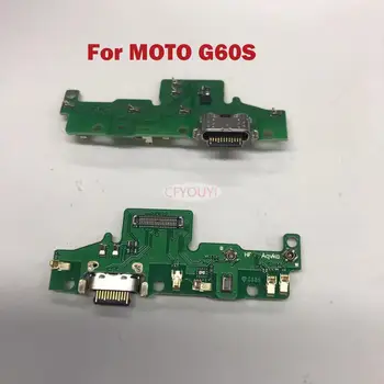 NOVÉ Pre Motorola Moto G50 / G50 5G / G200 / G60S / G60 Napájania USB Nabíjanie Port Dock Konektor Nabíjania Rada Flex Kábel - Obrázok 2  