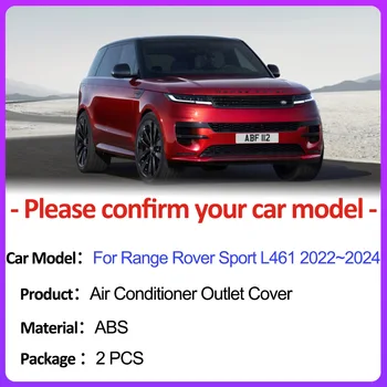 Pre Range Rover Sport L461 2022 2023 2024 Odvzdušňovací Kryt Auto Pod Zadné Sedadlo Prieduch Kondicionér Vetranie Interiérové Doplnky - Obrázok 2  