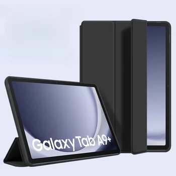 Pre Samsung Galaxy Tab A9 Prípade 8.7 palcový SM-X110 SM-X115 PU Kožené, Silikónové TPU Späť Pre Samsung Galaxy Tab A9 Plus A9+ Tablet - Obrázok 2  